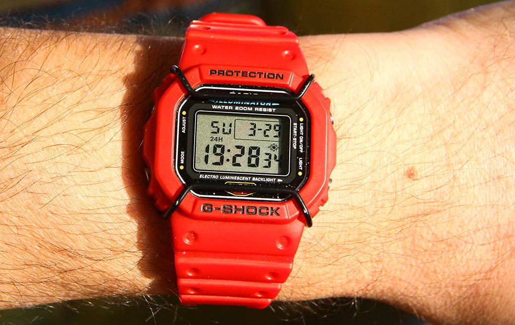 dw5600 red out